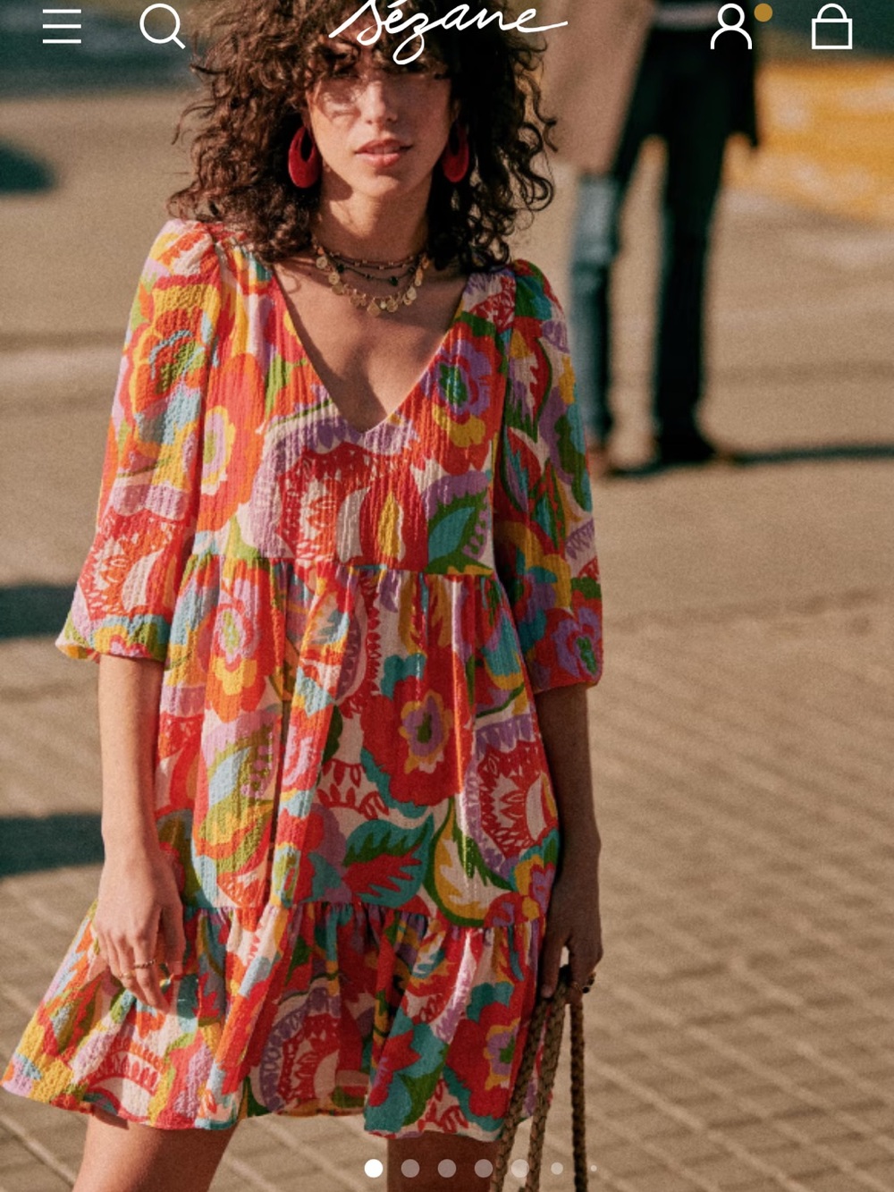 Sezane mini dress